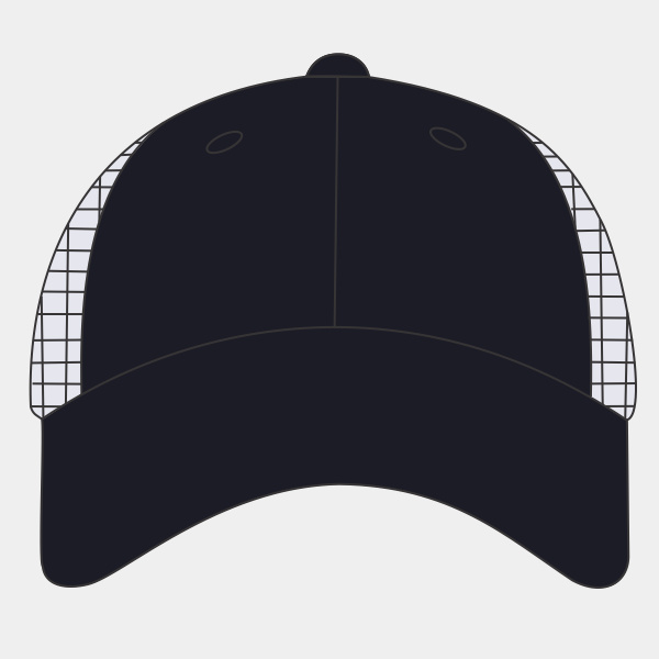 Performance Pearl Nylon Mesh Back Cap Thumbnail