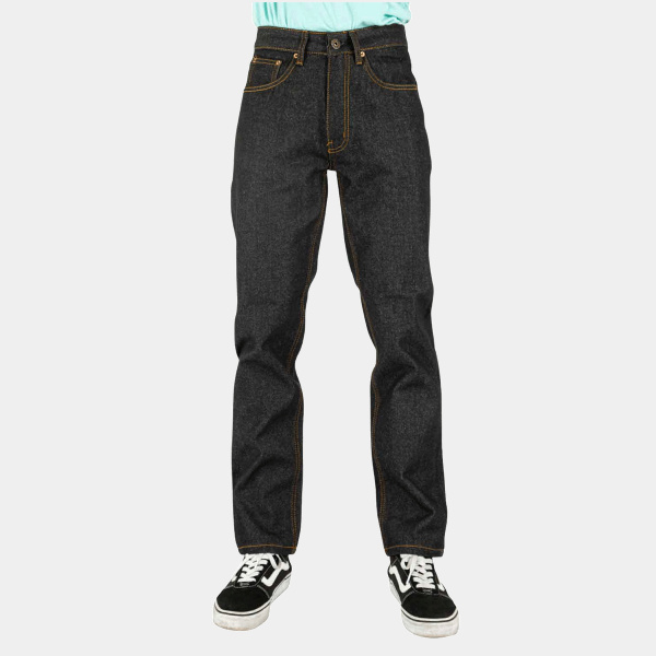 Men's Raw Denim Straight-Leg Jean Pant Thumbnail