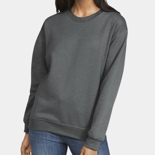 Adult Softstyle® Fleece Crew Sweatshirt Thumbnail