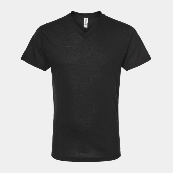 Men's Poly-Rich V-Neck T-Shirt Thumbnail