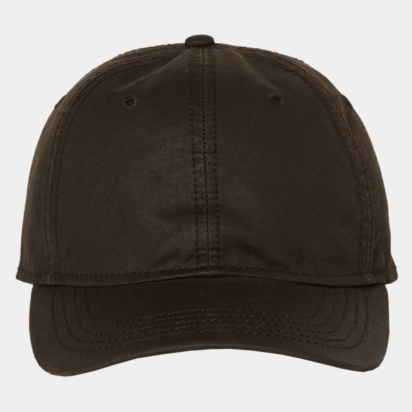 Landmark Unstructured Low-Profile Waxy Canvas Hat Thumbnail