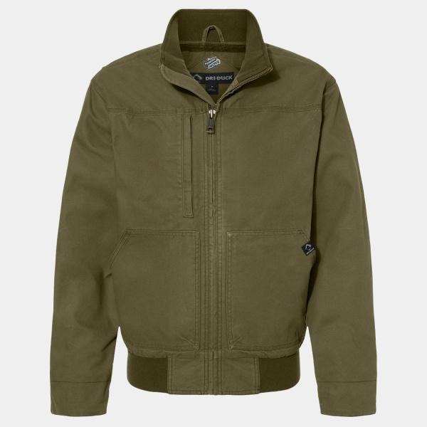 Men's Force Canvas Bomber Jacket Thumbnail