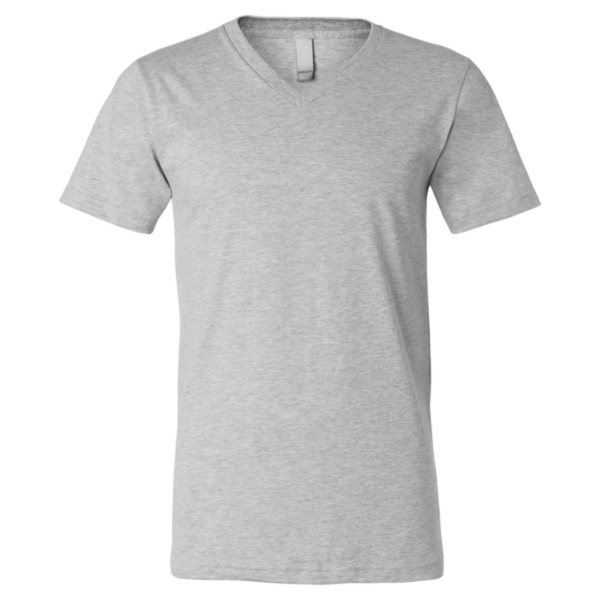 Unisex Heather CVC V-Neck Tee Thumbnail