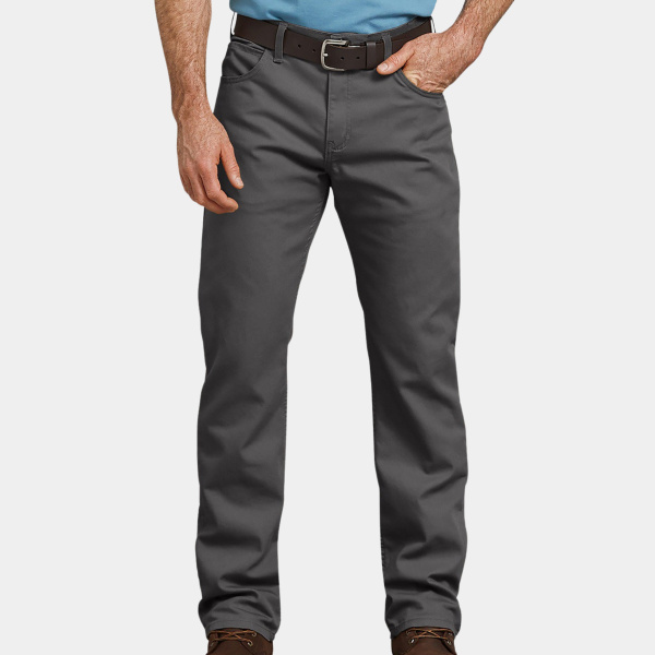 Men's FLEX Regular Fit Straight Leg Tough Max™ Duck 5-Pocket Pant Thumbnail