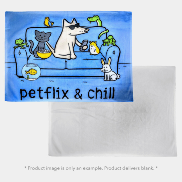 Sublimation Fleece Baby Blanket Thumbnail