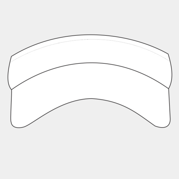 Cotton Twill Visor Thumbnail