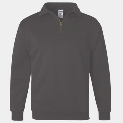 Unisex Nublend® Cadet Collar Quarter-Zip Sweatshirt Thumbnail