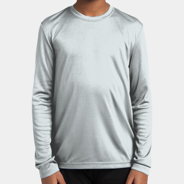 Youth Long Sleeve PosiCharge ® Competitor Tee Thumbnail