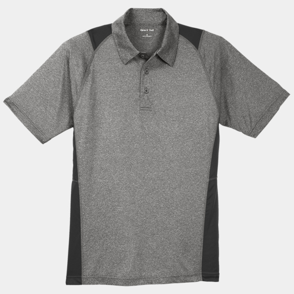 Heather Colorblock Contender Polo Thumbnail