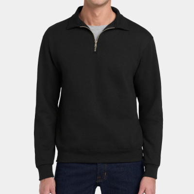 Super Sweats ® NuBlend ® 1/4 Zip Sweatshirt with Cadet Collar Thumbnail