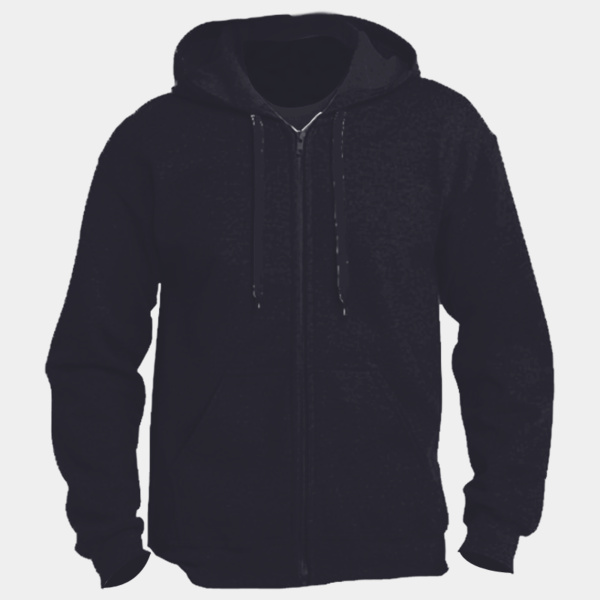 Adult Powerblend® Full-Zip Hooded Sweatshirt Thumbnail