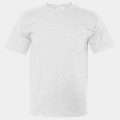 Unisex USA-Made Midweight Pocket T-Shirt Thumbnail