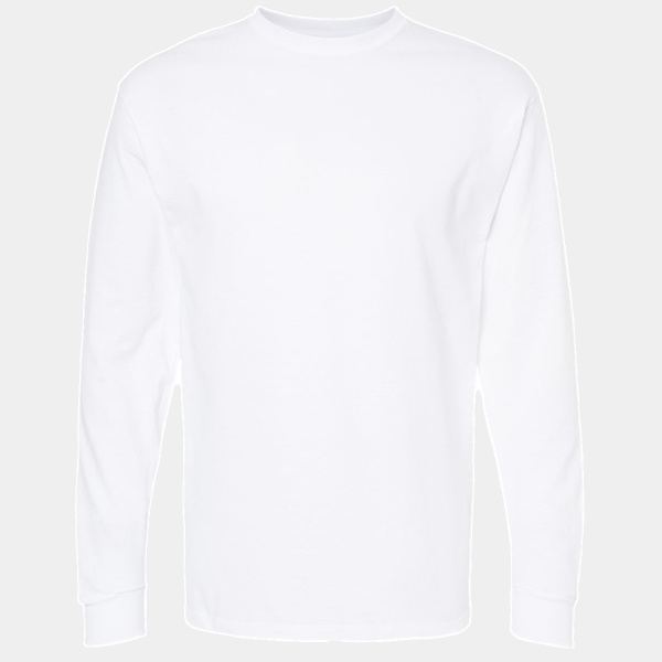 Unisex Gold Soft Touch Long Sleeve T-Shirt Thumbnail