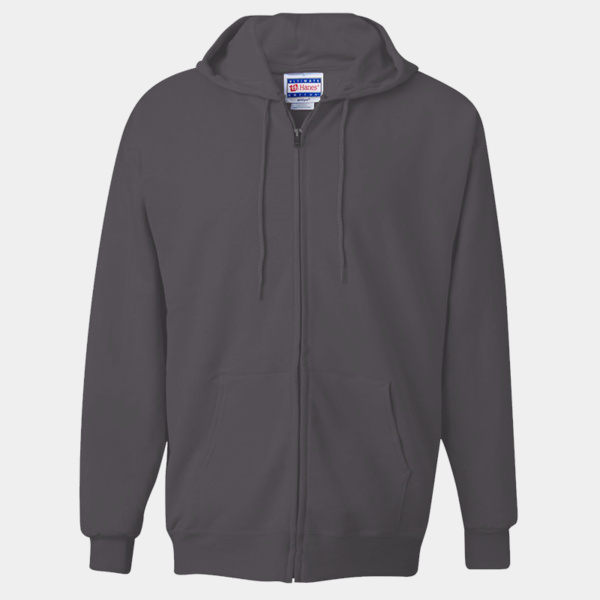 Unisex Ultimate Cotton® Full-Zip Hooded Sweatshirt Thumbnail