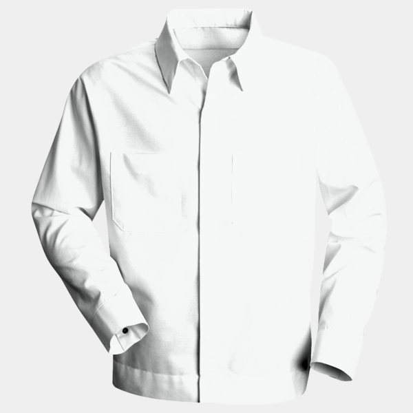 Men's Button-Front Shirt Jacket Thumbnail