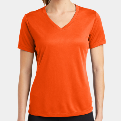 Women's PosiCharge ® RacerMesh ® V Neck Tee Thumbnail