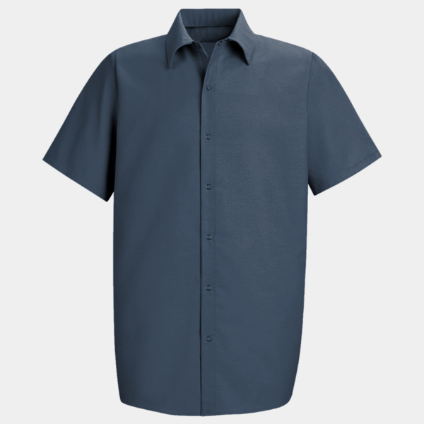 Men's Specialized Short Sleeve Pocketless Work Shirt Thumbnail