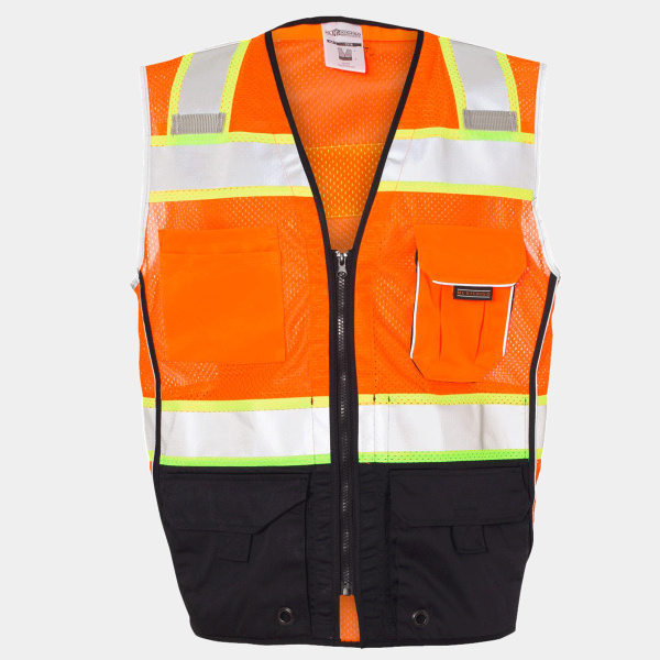 Unisex Premium Black Series® Black Bottom Class 2 Vest Thumbnail