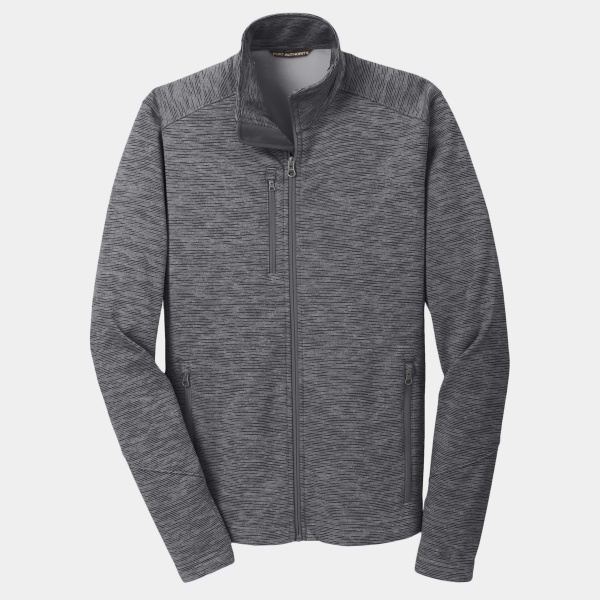 Digi Stripe Fleece Jacket Thumbnail