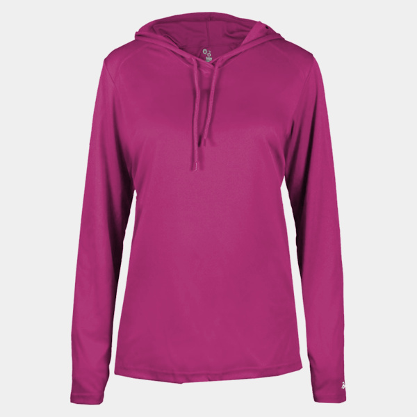 Women's B-Core Long Sleeve Hooded T-Shirt Thumbnail