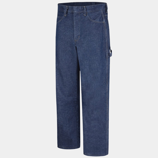 Men's Flame Resistant Pre-Washed Denim Dungaree Thumbnail