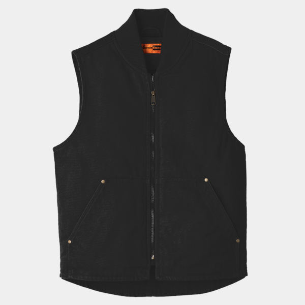Washed Duck Cloth Vest Thumbnail