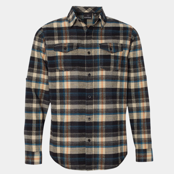 Men's Plaid Flannel Shirt Thumbnail