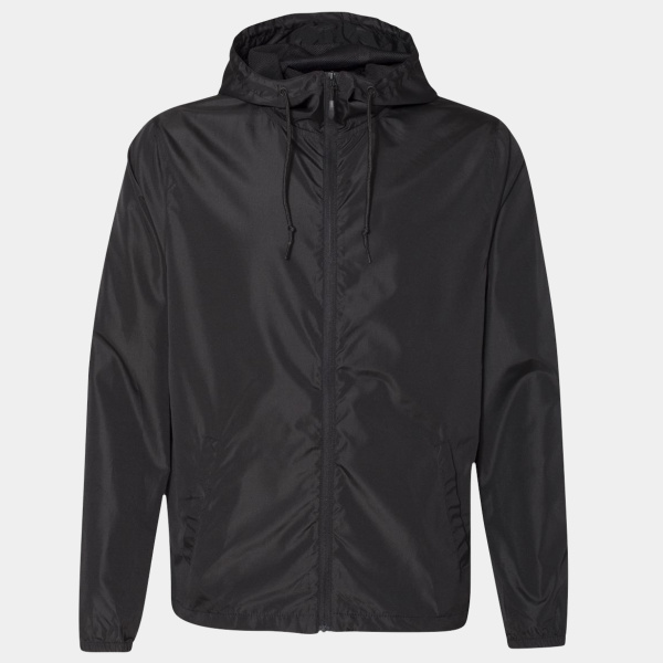 Men's Lightweight Windbreaker Full-Zip Jacket Thumbnail