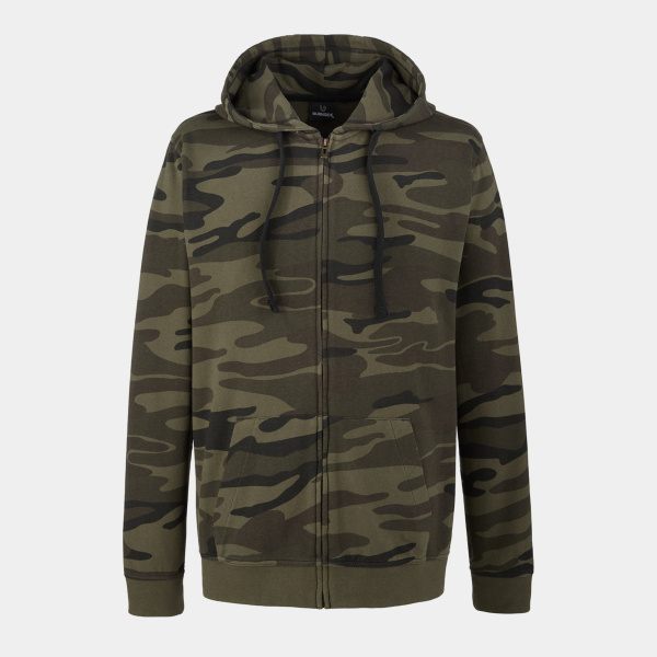 Men's  French Terry Full-Zip Hooded Sweatshirt Thumbnail