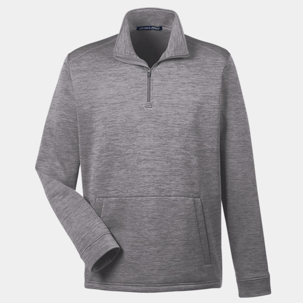 Men's Newbury Mélange Fleece Quarter-Zip Thumbnail