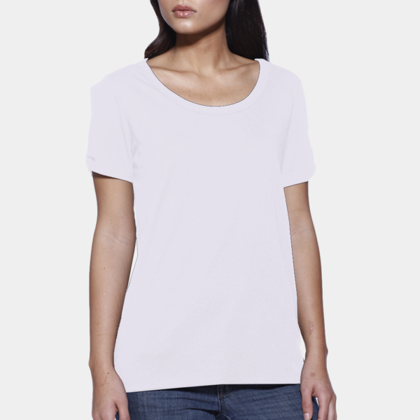 Ladies' CVC Twist Sleeve Top Thumbnail