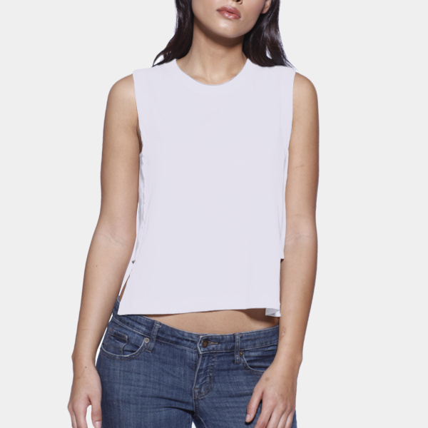 Ladies' CVC Side Tank Thumbnail