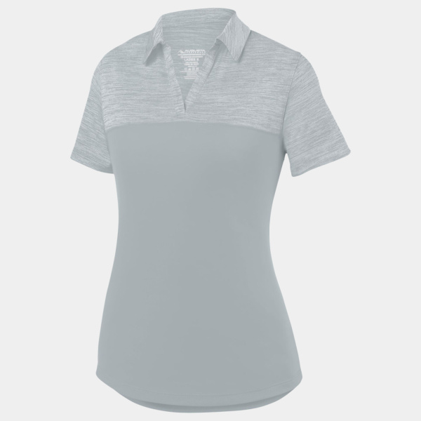 Ladies' Shadow Tonal Heather Polo Thumbnail