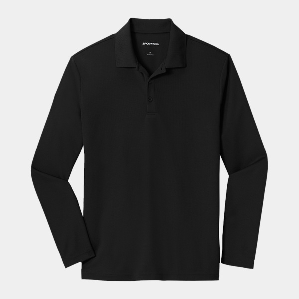 PosiCharge ® RacerMesh ® Long Sleeve Polo Thumbnail