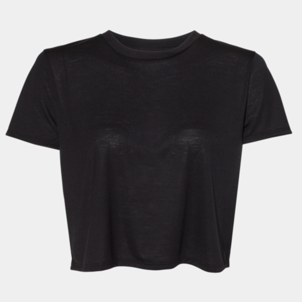 Women’s Flowy Crop Tee Thumbnail