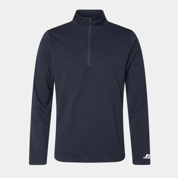 Men's Striated Quarter-Zip Pullover Thumbnail