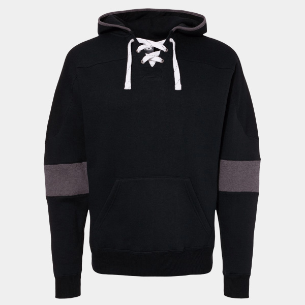 Men's Sport Lace Colorblocked Fleece Hooded Sweatshirt Thumbnail
