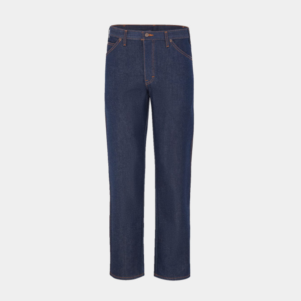 Men's Extended Sizes Straight 5-Pocket Jeans Thumbnail