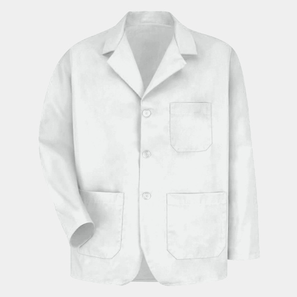 Unisex Tall Lapel Counter Coat Thumbnail