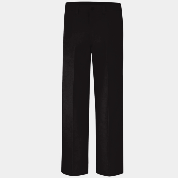 Men's Extended Sizes Flat Front Comfort Waist Pants Thumbnail