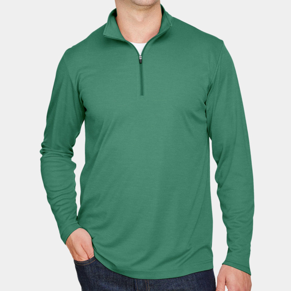 Men's Zone Sonic Heather Performance Quarter-Zip Thumbnail