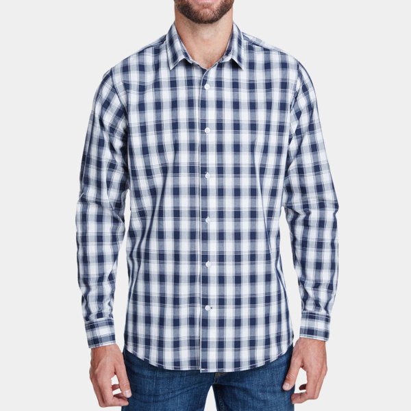 Men's Mulligan Check Long-Sleeve Cotton Shirt Thumbnail
