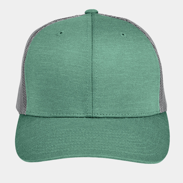 by Yupoong® Adult Zone Sonic Heather Trucker Cap Thumbnail